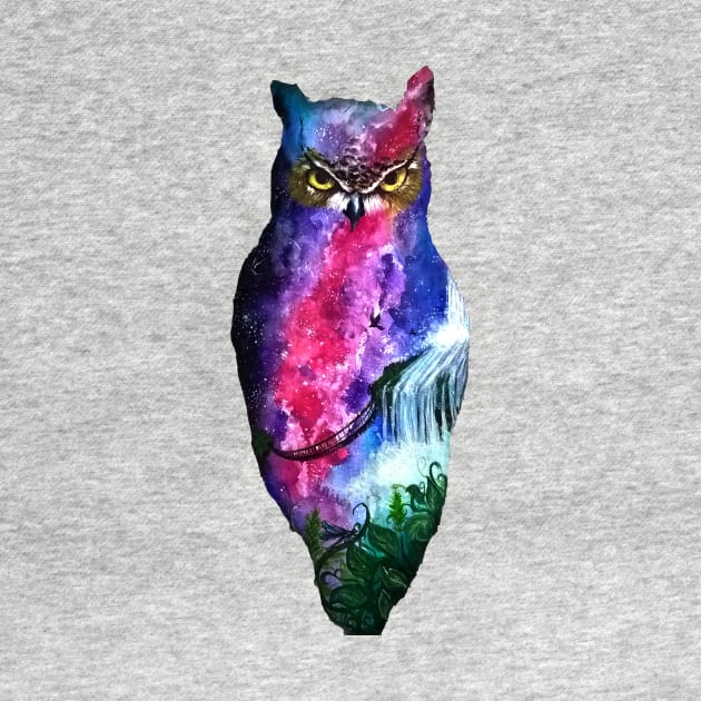 Mystical Owl by hettys_art